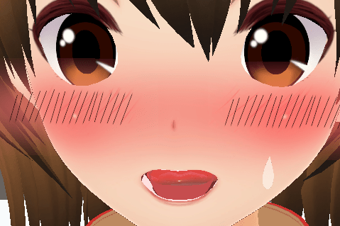 unity 赤面