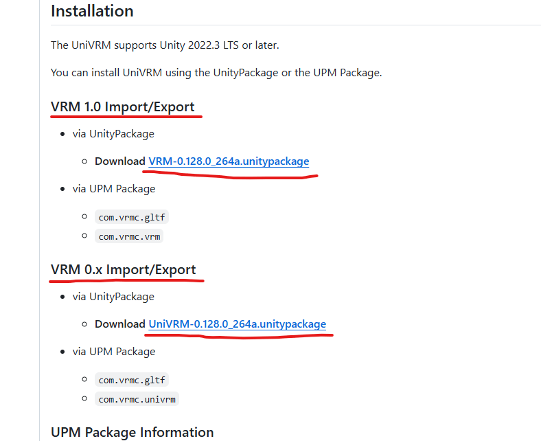 univrm vrm1