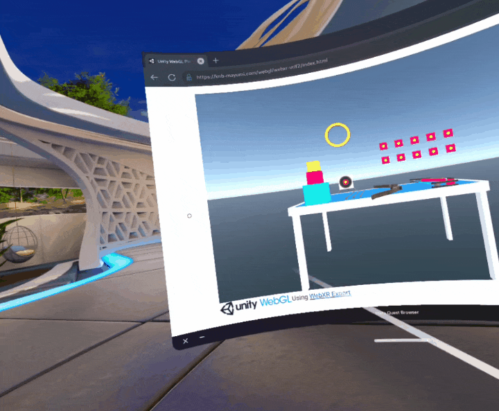 vr interaction framework webxr