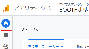 Googleアナリティクス アクティブユーザー 新規ユーザー数