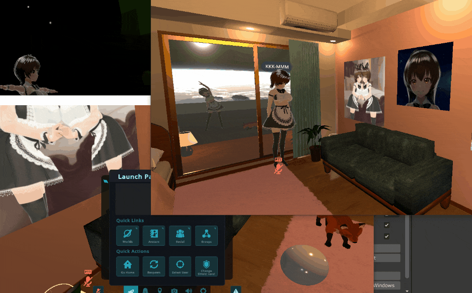 vrchat udon networling local global