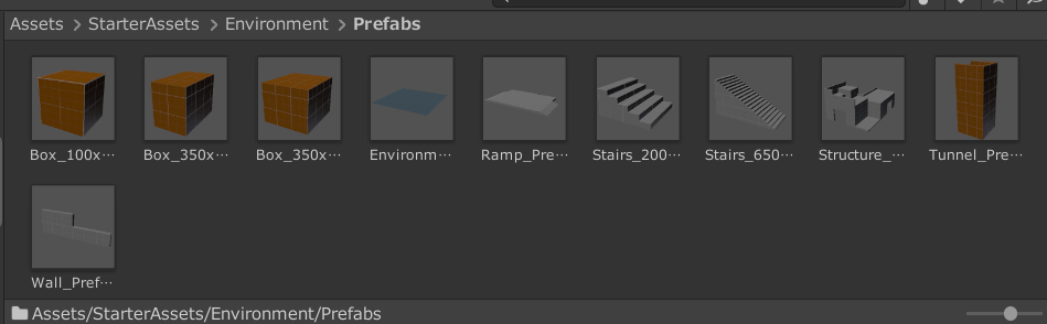 starter assets 使い方