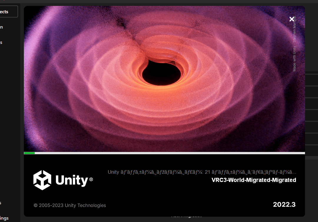 vrchat unity2022 アップデート