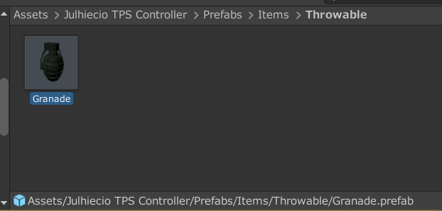 unity jutps3 グレネード
