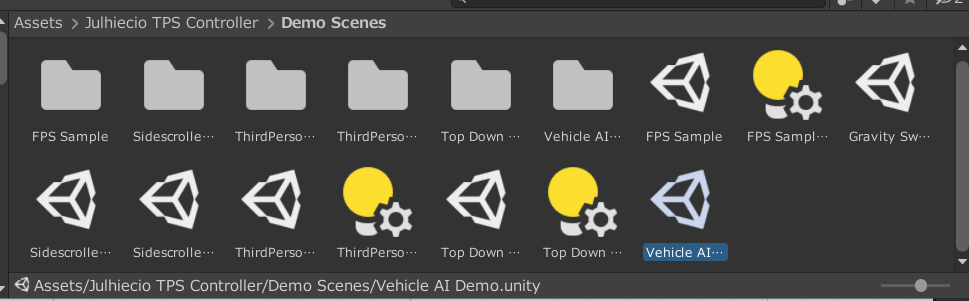 unity jutps3 車のai vehicleAI