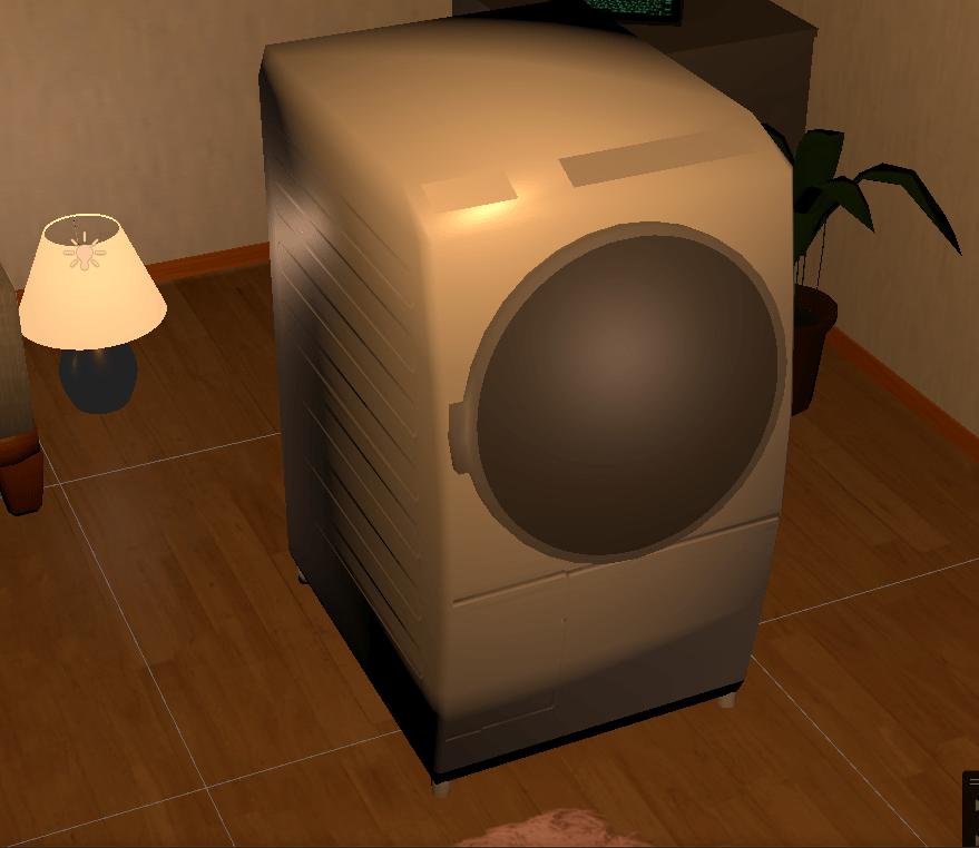 blender ドラム式洗濯機 作り方