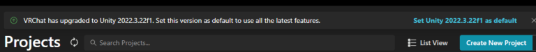 VRChatがunity2022.3.22になってたのでバージョンアップしてみたメモ | 神部まゆみのブログ