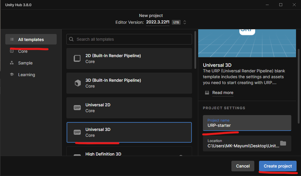 unity starter assets built in render pipeline