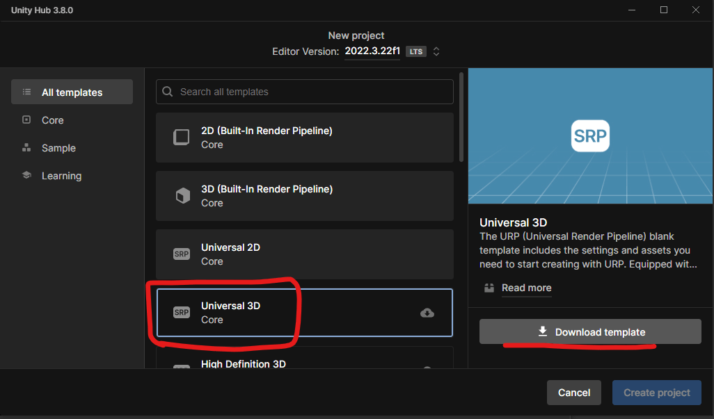 unity starter assets built in render pipeline
