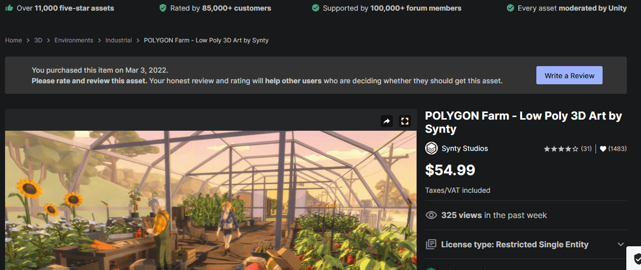 POLYGON Farm - Low Poly 3D Art by Synty