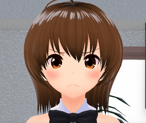VRoid 表情 angry