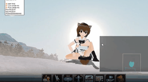 xranimator 上半身