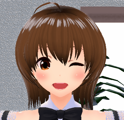 VRoid 表情 joy