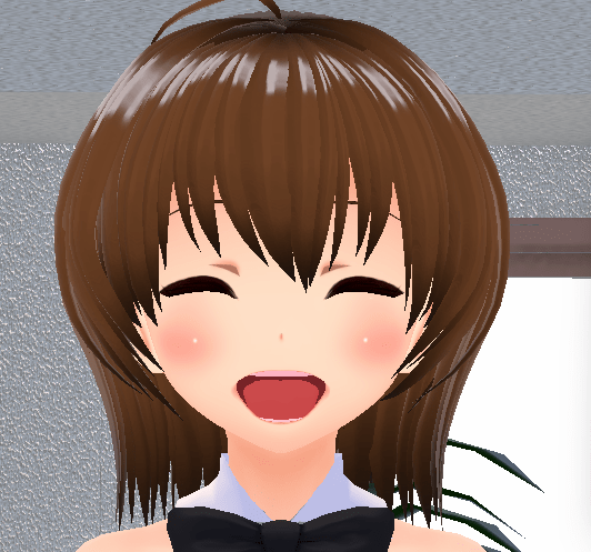 VRoid 表情 joy