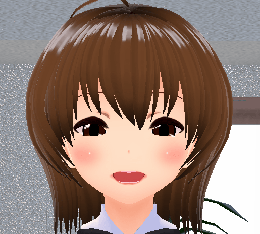 VRoid 表情 joy