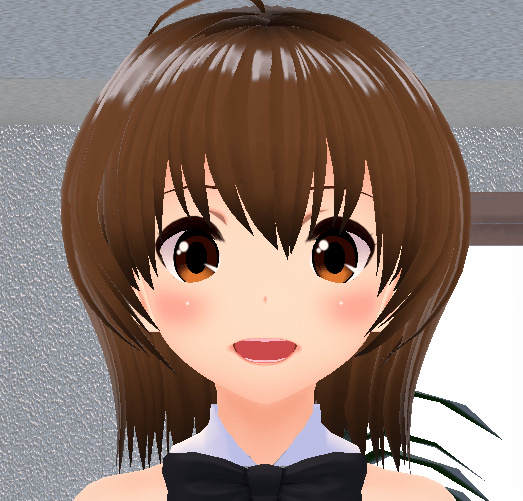 VRoid 表情 joy