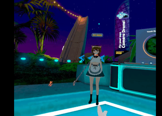 VRChat Physbone 引っ張る