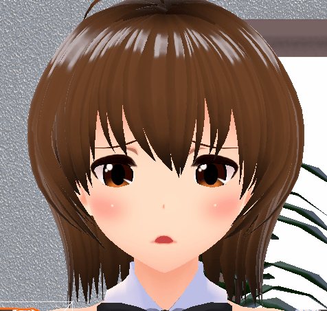 VRoid 表情 sorrow