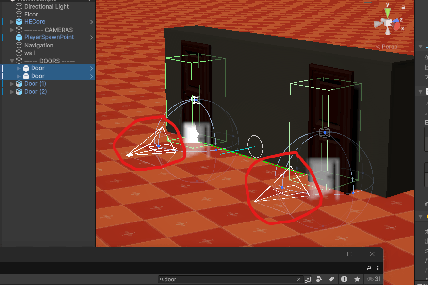 Retro Horror Template unity アセット ホラーゲーム作り方