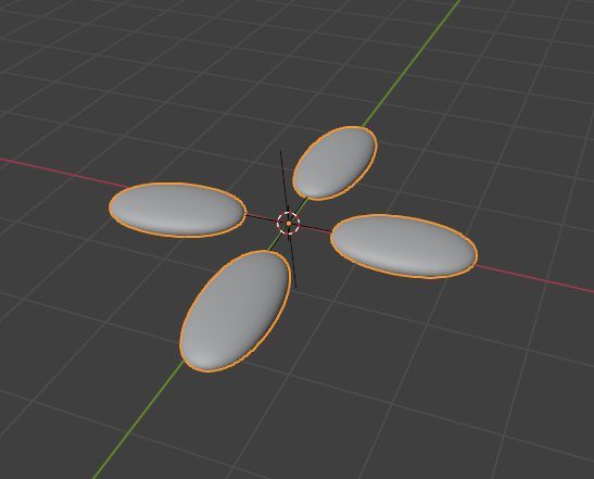 blender 配列 大きさ おかしくなる