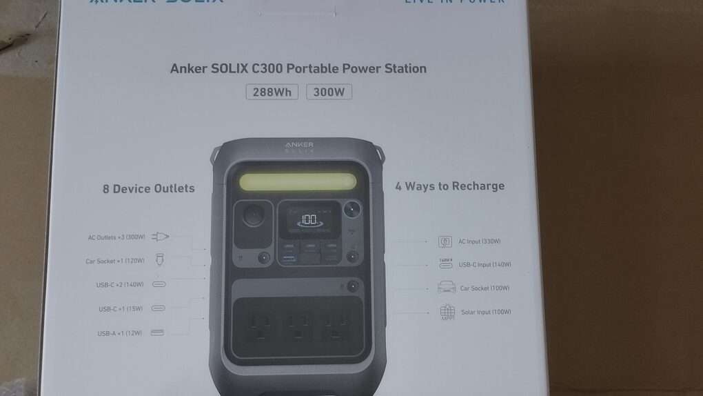 Anker C300 ポータブル電源 レビュー