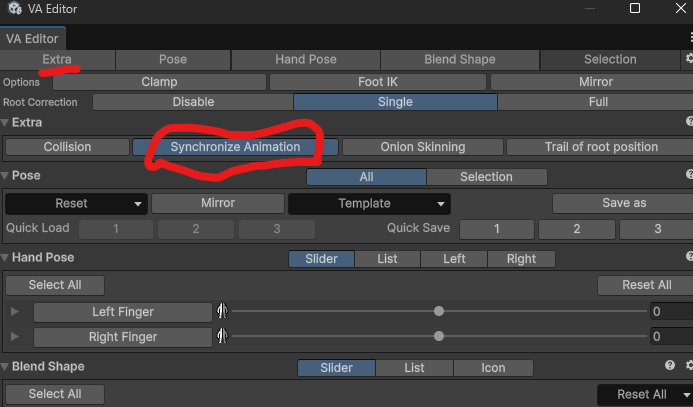 Very Animation Syncronize animation