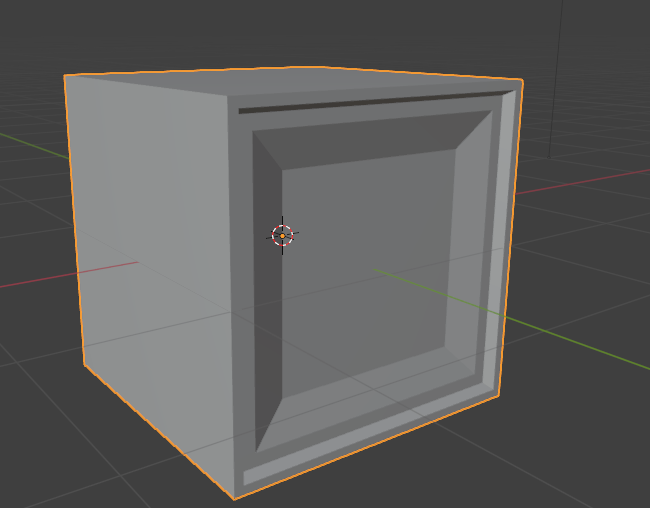 blender インセット