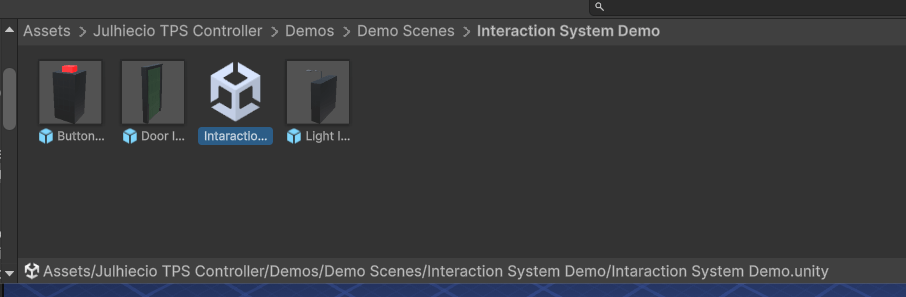 Assets/Julhiecio TPS Controller/Demos/Demo Scenes/Interaction System Demo/Intaraction System Demo.unity